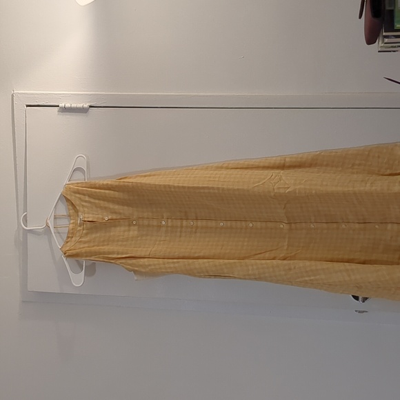 NWT Something to Hold Park Dress Yellow Gingham - Picture 5 of 5